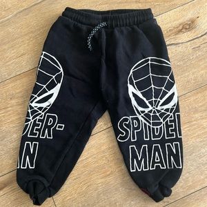 Zara Spider-Man joggers sweatpants size 2-3 years